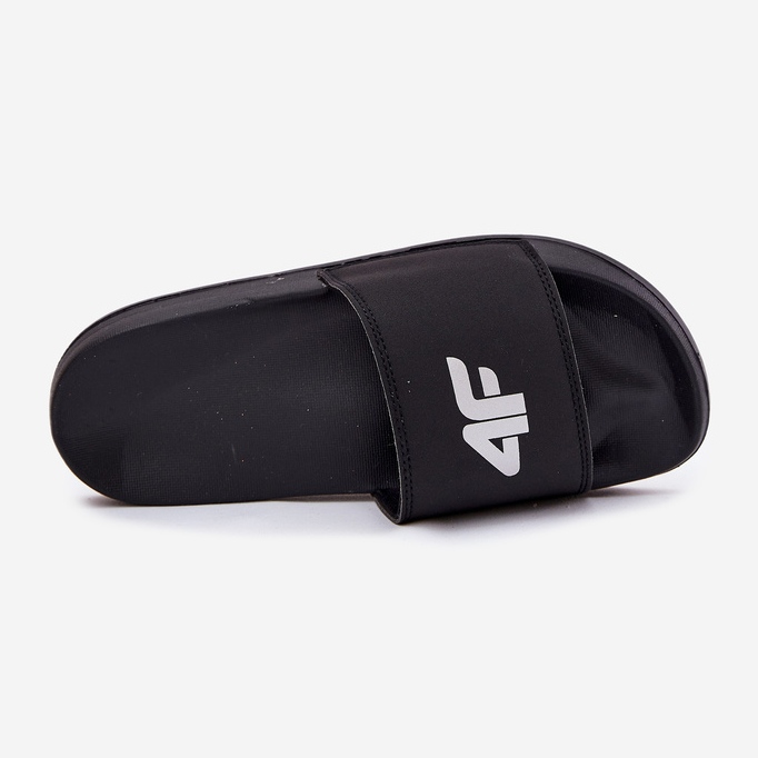 Frauen 4F 4frmm00FSLIF010-20S Schwarze Hausschuhe 2