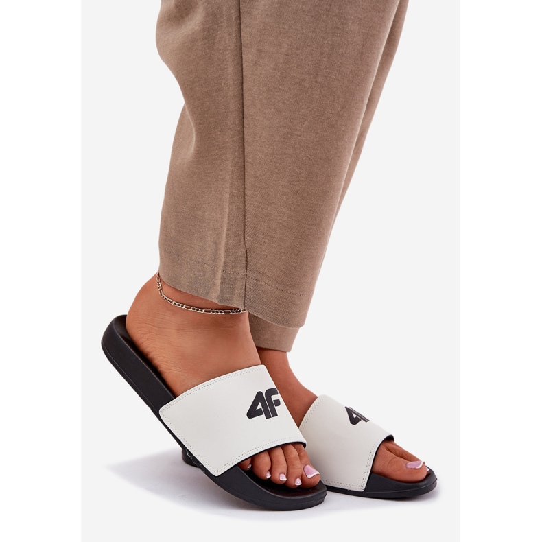 Damenflip Flops 4F 4frm00FSLIF010-10S Weiß 1