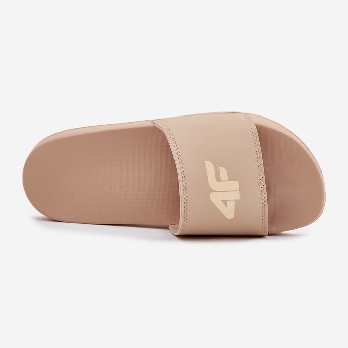 Frauen 4frmm00FSLIF010-83S Beige Flip-Flops 2