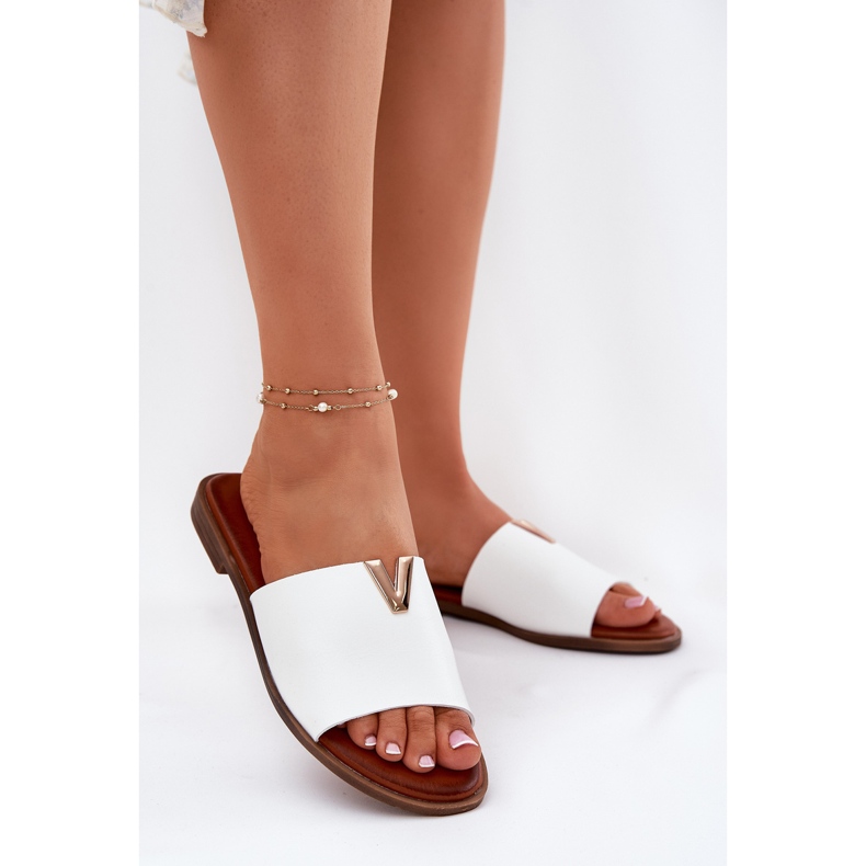 EVento Flach -getötete Öko -Frauen -Summies Weiß 2