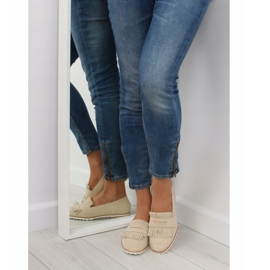 Beige Slipper für Damen 1174 Beige 1