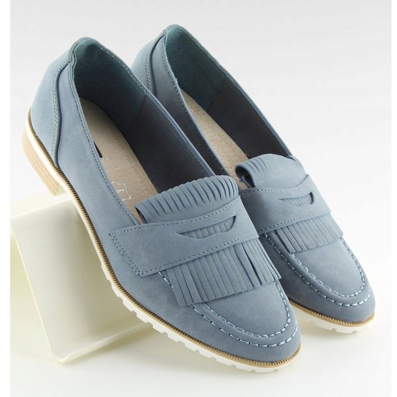 Blaue Loafer für Damen 1174 Navy 1