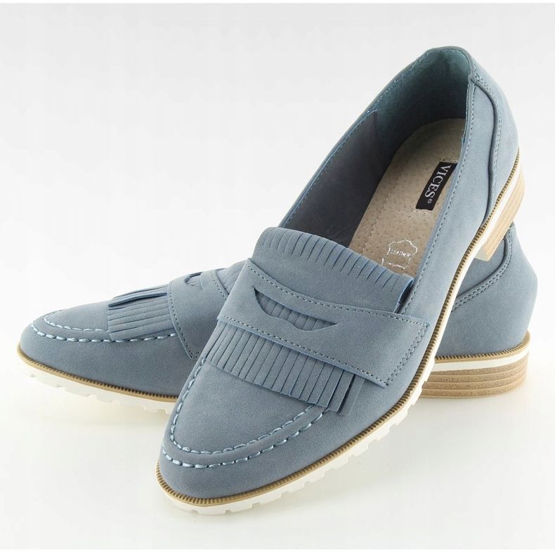 Blaue Loafer für Damen 1174 Navy 2