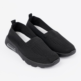 Shelvt Bequeme Frauensportschuhe schwarz 3