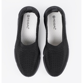Shelvt Bequeme Frauensportschuhe schwarz 4