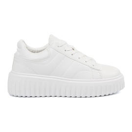 Shelvt Weiße Turnschuhe der Frauen 3