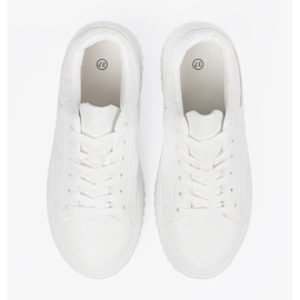 Shelvt Weiße Turnschuhe der Frauen 5