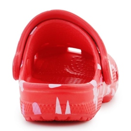 Crocs Classic Vday Clog T 209755-6zr Flip-Flops rot 3
