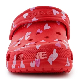 Crocs Classic Vday Clog 209754-6zr Flip-Flops rot 1