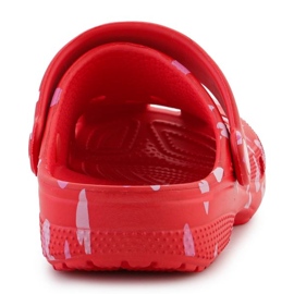 Crocs Classic Vday Clog 209754-6zr Flip-Flops rot 3