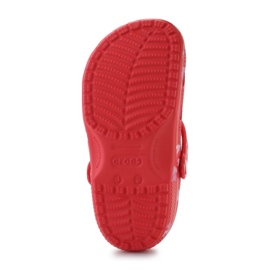 Crocs Classic Vday Clog 209754-6zr Flip-Flops rot 4