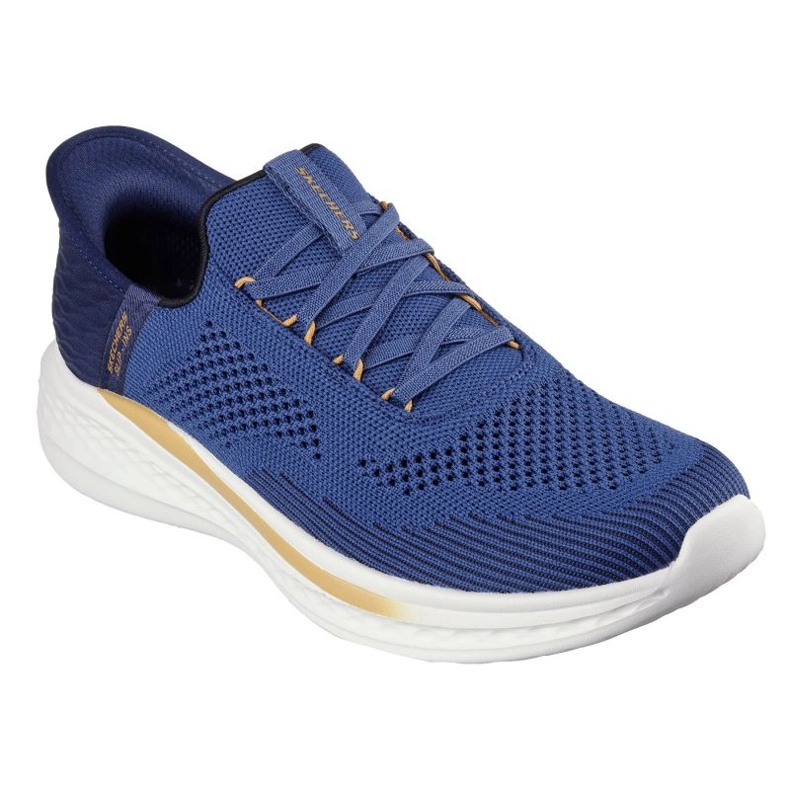 Skechers Slade-Qualto 210810-Blu-Schuhe blau 1