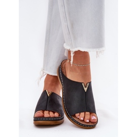 EVento Bequeme Frauenkeile schwarze Keile 2