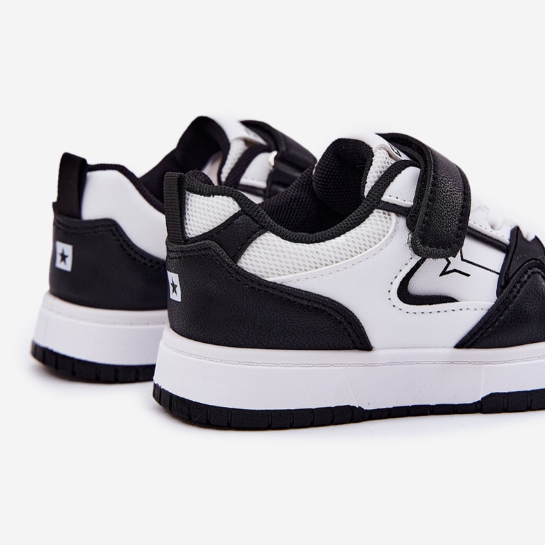 Leichte Kinder -Sneaker Big Star RR374052 Weiß und Schwarz 2