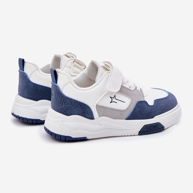 Leichte Baby -Sneaker Big Star RR374053 Weiß und Blau 2