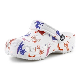 Crocs Classic Character Print Clog 209695-9CD Flip-Flops weiß 2