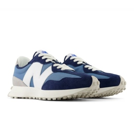 New Balance Herren Sportschuhe neue Balance NB 327 Blue Suede Sneakers (U327CJ) blau 2