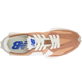 New Balance Frauensportschuhe neue Balance 327 Sneakers Wildleder Orange (U327Ci) 1