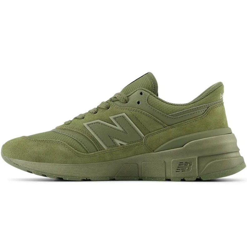 New Balance Herren -Turnschuhe neue Balance 997 Grüne Wildleder Sportschuhe (U997RMF) 1