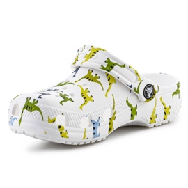 Kinder Clogs Crocs Classic Character Print Clog 209695-9dh White weiß 4