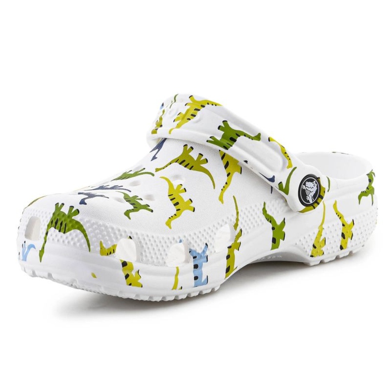 Kinder Clogs Crocs Classic Character Print Clog 209695-9dh White weiß 4