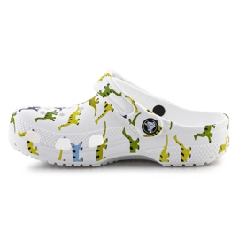Kinder Clogs Crocs Classic Character Print Clog 209695-9dh White weiß 6