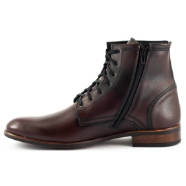 Olivier Herren -Jodhpur -Stiefel 287d Reinigung Cabir braun 1