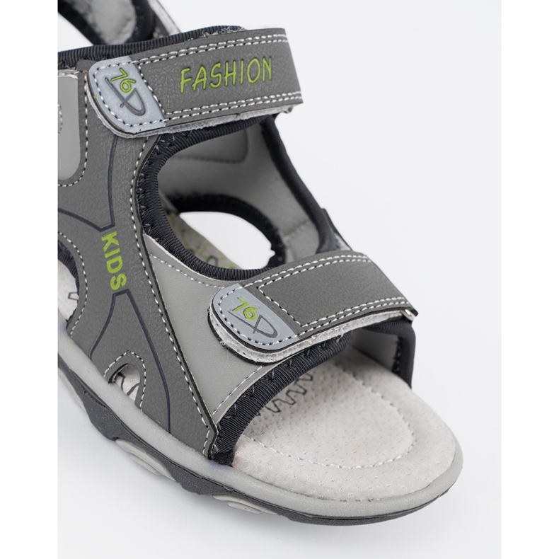 Shelvt Jungen graue Sandalen 1