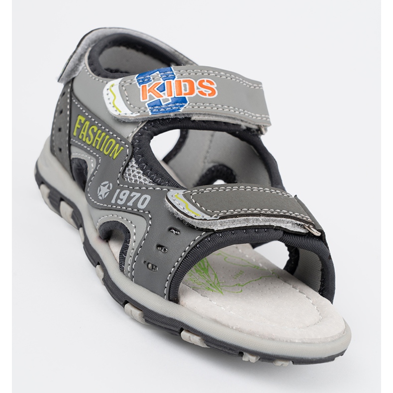 Shelvt Graue Sandalen Jungen 1