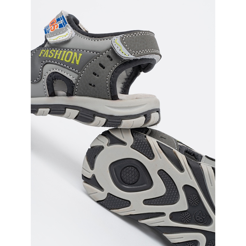 Shelvt Graue Sandalen Jungen 2