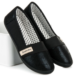 Seastar Sportliche Ballerinas schwarz 1