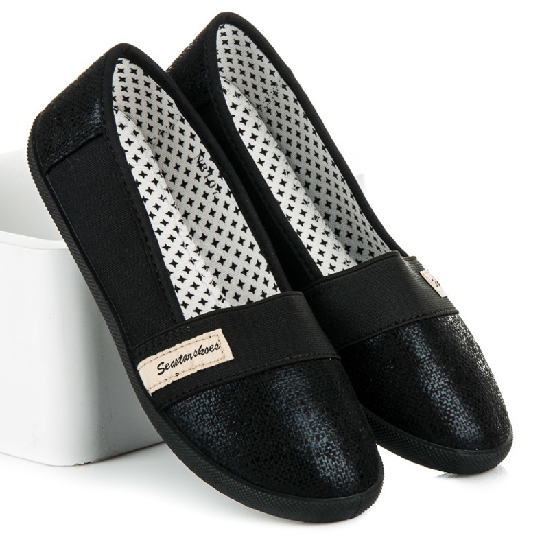 Seastar Sportliche Ballerinas schwarz 1