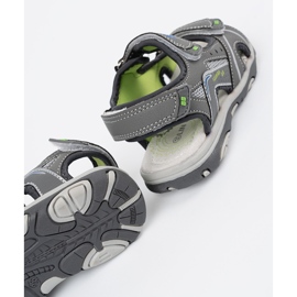 Shelvt Jungen graue Sandalen 1