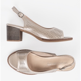 Sergio Leone Goldene Sandalen mit niedrigen Tiefen 4