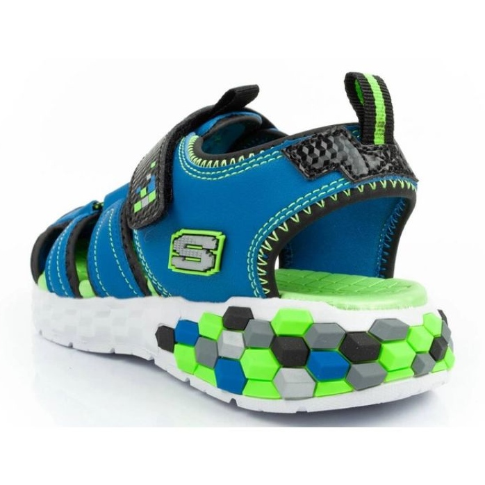 Sandals Skechers 402213L/BBLM Royal Navy blau 3