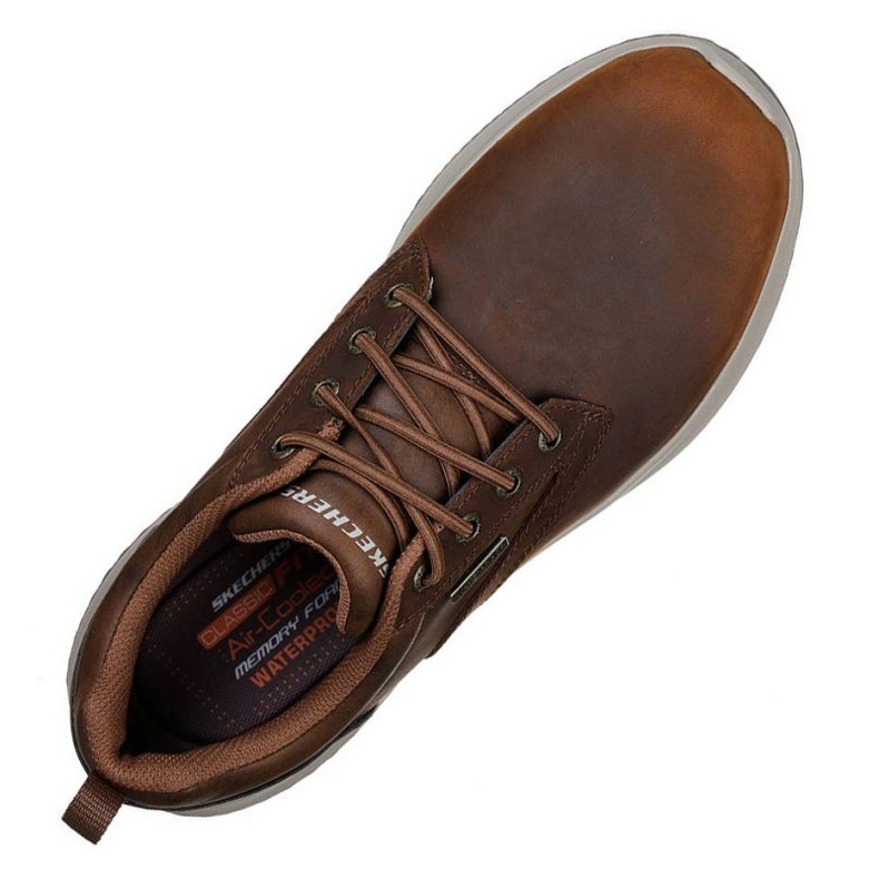 Skechers Delson Antigo 65693-CDB-Schuhe braun 1