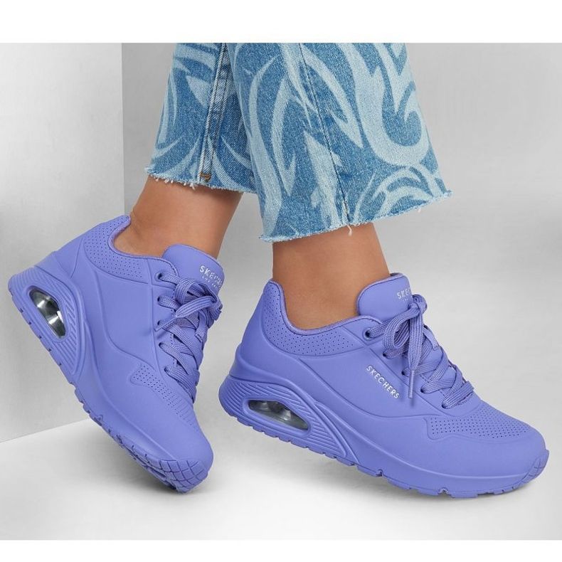SKECHERS UNO UNTER Air Lifestyle Sneakers 73690-Lil Schuhe lila 1