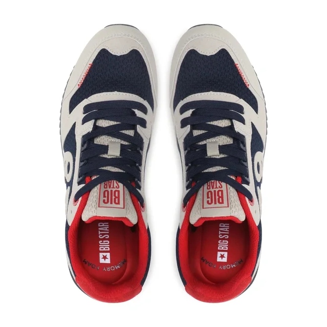 Herren Sports Schuhe Memory Foam Big Star Ll174256 Beige 2