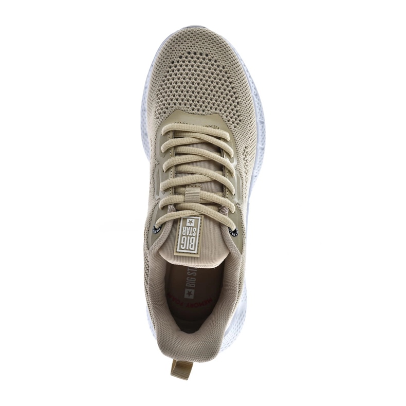 Sneakers Damenschuhe Big Star LL274294 Beige 2