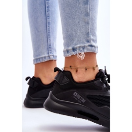 Sneakers Damenschuhe Big Star Ll274372 Schwarz 2