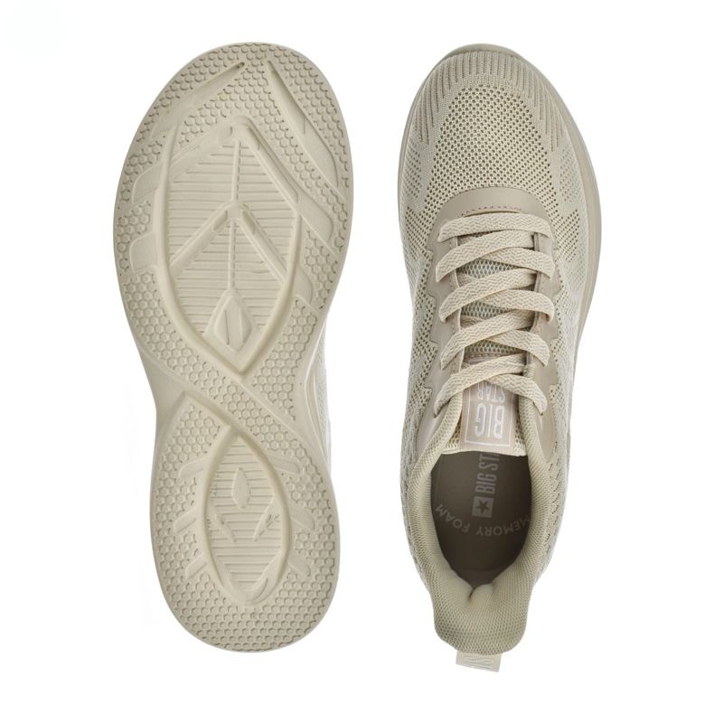Herrenschuhe Sportschuhe Big Star NN174136 Beige 1