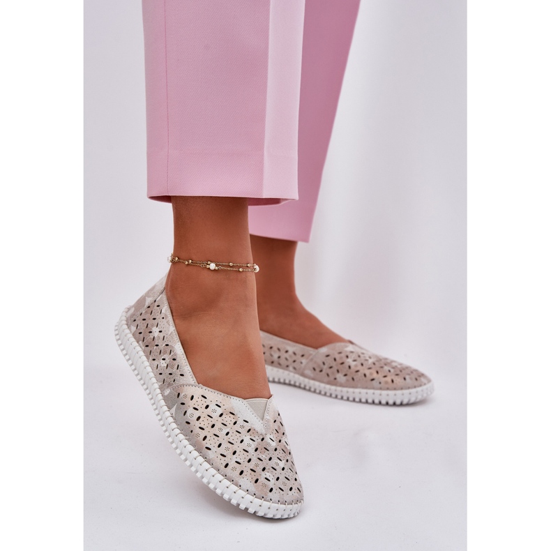 EVento Golden-grau-Schuhe von Damen offene Arbeitskräfte von Frauen 2