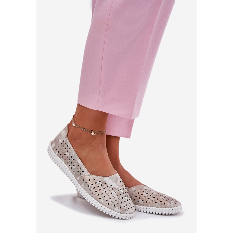 EVento Golden-grau-Schuhe von Damen offene Arbeitskräfte von Frauen 1