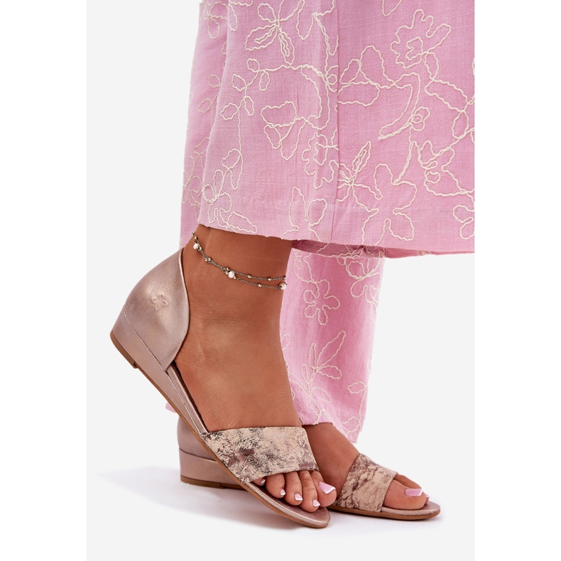 Maciejka Ledersandalen 01971-71 PLN golden 1