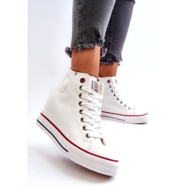 Damen Wedge Sneakers Cross Jeans NN2R4004 Weiß 1
