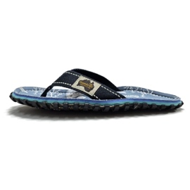 Japanische Gumbies Islander Flip-Flops Unisex Seahorse Gu-FiSl152 blau 3