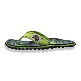 Flip-Flops Gumbies Islander Flip-Flops Lime Hibiscus Gu-FiSl148 grün 2