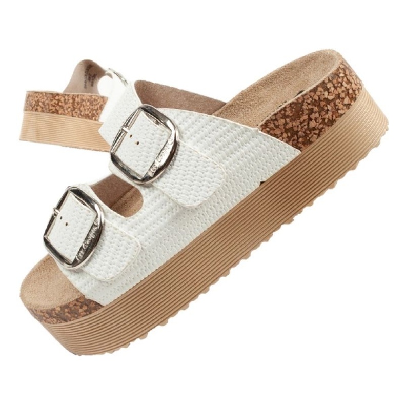 Lee Cooper LCW-25-35-3496L Flip-Flops weiß 1