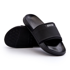 Leichte Herren-Flip-Flops Big Star NN174694 Schwarz 1