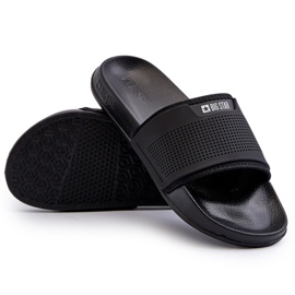 Leichte Herren-Flip-Flops Big Star NN174694 Schwarz 3